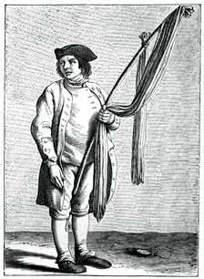 My fine boot laces!, 1737-1742.Artist: Bouchardon
