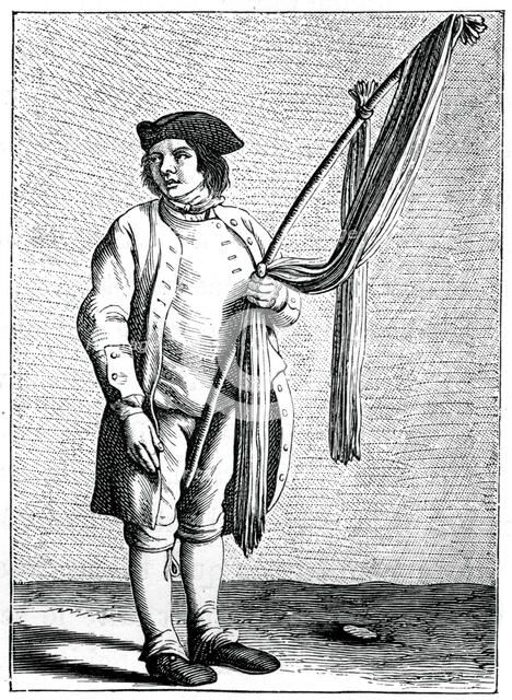 My fine boot laces!, 1737-1742.Artist: Bouchardon