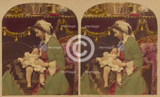 My First, about 1857. Creators: London Stereoscopic & Photographic Co, Joseph John Elliott.