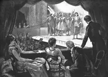 'My First Season; A Box at the Theatre 1890. Creator: Arthur Hopkins