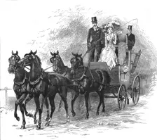 My First Season'; A Drive to Hurlingham, I had a box seat next to Sir Guy who is very proud of his Creator: Arthur Hopkins