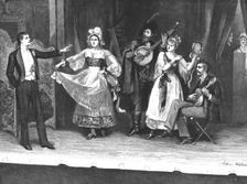 My First Season'; Private Theatre--A Dress Rehearsal 1890. Creator: Arthur Hopkins