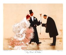 My Friend Mr White c1870-1920.Artist: Jan Van Beers