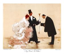 My Friend Mr White c1870-1920.Artist: Jan Van Beers