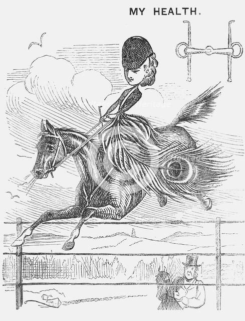 'My Health', 1872. Creator: Unknown.