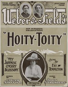 My Japanese cherry blossom 1901. Creator: Unknown