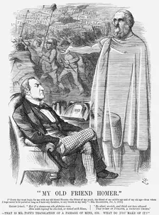 "My Old Friend Homer", 1872. Creator: Joseph Swain