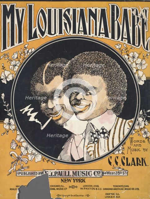 'My Louisiana babe', 1900. Creator: Unknown.