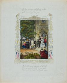 My Love, Vain Are Words (Valentine), c. 1850. Creator: Unknown