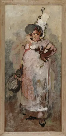 My Late Wife, 1884. Creator: Carl Larsson