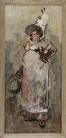 My Late Wife, 1884. Creator: Carl Larsson