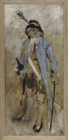 My Late Husband, 1884. Creator: Carl Larsson