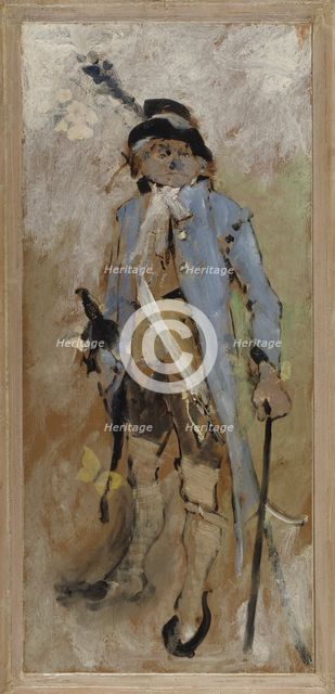 My Late Husband, 1884. Creator: Carl Larsson.