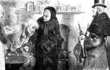 "My Lady's pheasants and port wine mostly went in that way, as…in the late Lord's time…", 1880. Creator: Unknown