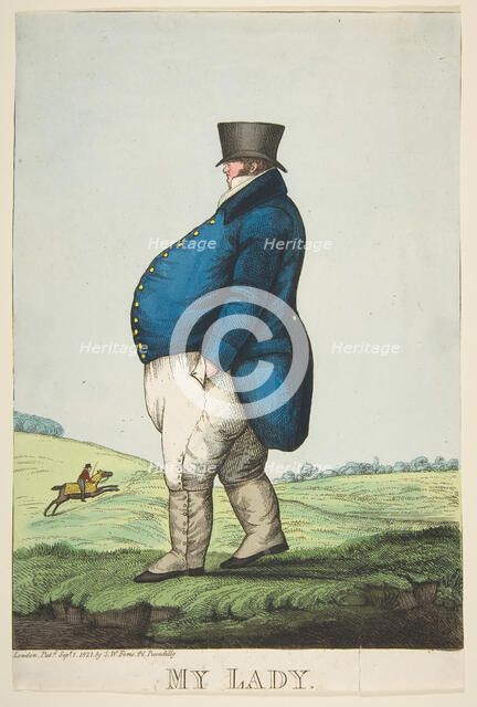 My Lady, September 1, 1821. Creator: Unknown.