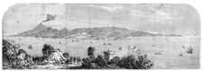 "My Last Look at Sicily", taken by our special artist, Frank Vizetelly, from the coast of..., 1860. Creator: Unknown
