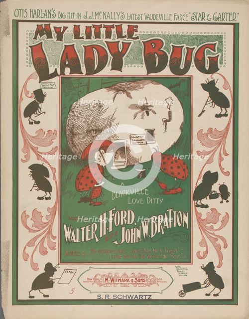 'My little Lady Bug', 1900. Creator: Unknown.