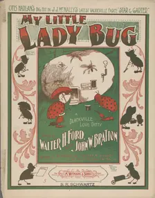 My little Lady Bug 1900. Creator: Unknown