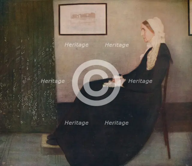 'My Mother', 1871, (c1915). Artist: James Abbott McNeill Whistler.