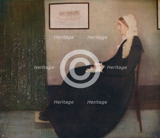 'My Mother', 1871, (c1915). Artist: James Abbott McNeill Whistler.