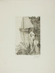 My Model and my Boat, 1894. Creator: Anders Leonard Zorn