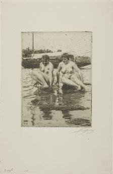 My Models, 1916. Creator: Anders Leonard Zorn