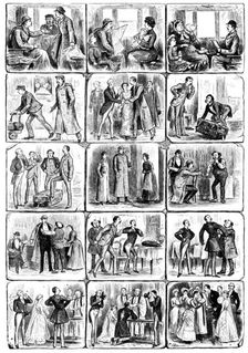 My Matrimonial Suit, drawn by J. P. Atkinson, 1883. Creator: Unknown