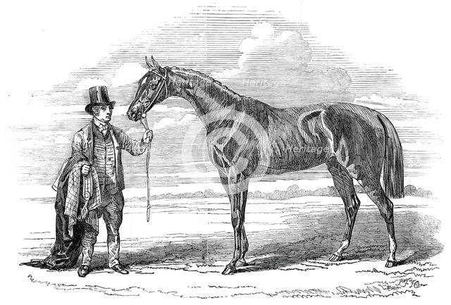 My Mary, winner of the Yorkshire Handicap, at Doncaster, 1845. Creator: Unknown.