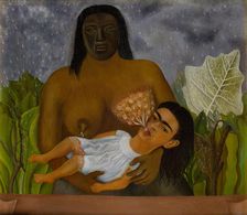 My Nurse and I (Mi Nana y Yo), 1937. Creator: Frida Kahlo