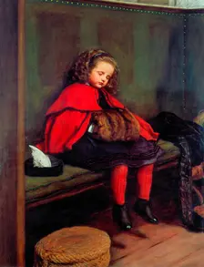 My Second Sermon 1864. Artist: John Everett Millais