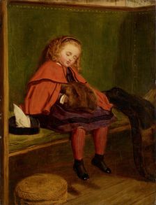 My Second Sermon, c1854.. Creator: John Everett Millais