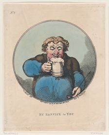 My Service To You, October 20, 1799., October 20, 1799. Creator: Thomas Rowlandson