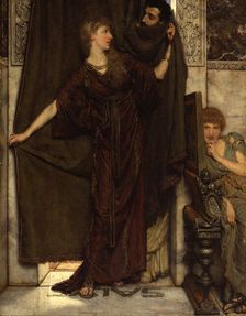 My Sister Is Not In, 1879. Creator: Lawrence Alma-Tadema