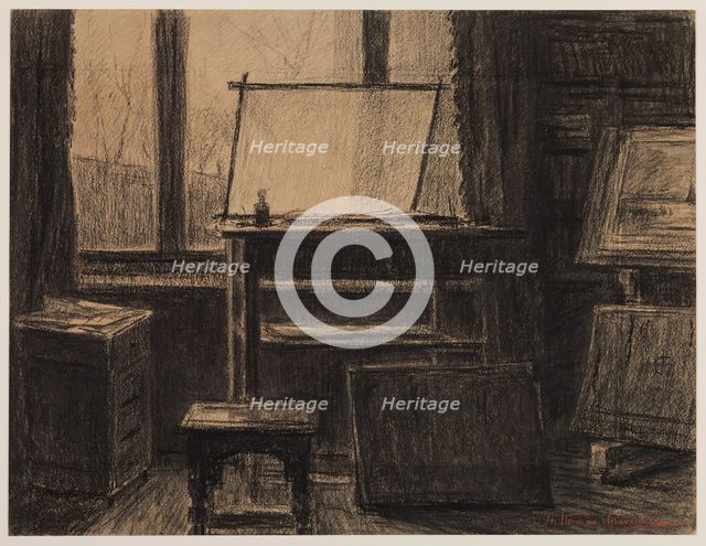 My Studio, between 1860 and 1924. Creator: Carel Nicolaas Storm.