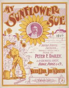 My sunflower Sue 1900. Creator: Unknown