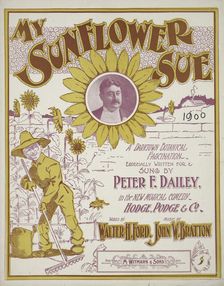 My sunflower Sue 1900. Creator: Unknown