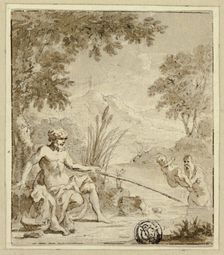 Mythological Birth of a God or Demi-God from a River, n.d. Creator: Jan Goeree