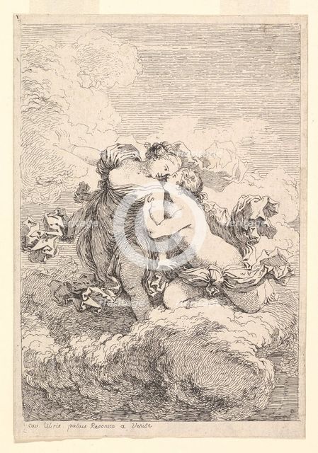 Mythological Scene, possibly Diana Seducing Callisto, ca. 1764. Creator: Jean-Honore Fragonard.