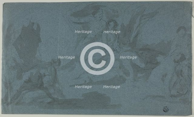 Mythological Scene with Woman Bathing, n.d. Creator: Unknown.