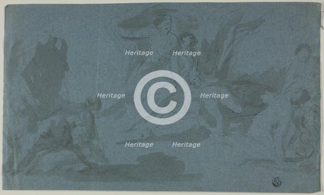 Mythological Scene with Woman Bathing, n.d. Creator: Unknown.