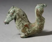 Mythical Hippocamp Figurine, Greco-Roman Period (332 BCE-395 CE). Creator: Unknown