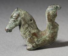 Mythical Hippocamp Figurine, Greco-Roman Period (332 BCE-395 CE). Creator: Unknown