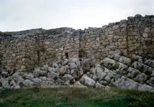 Mycenaean Acropolis of Tiryns, Argolis, Greece, 1999. Creator: LTL
