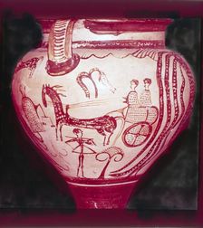 Mycenaean Zeus Crater, 14th Century BC