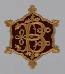 Myddelton Biddulph Armorial Medallion, Wales, c. 1846. Creator: AWN Pugin