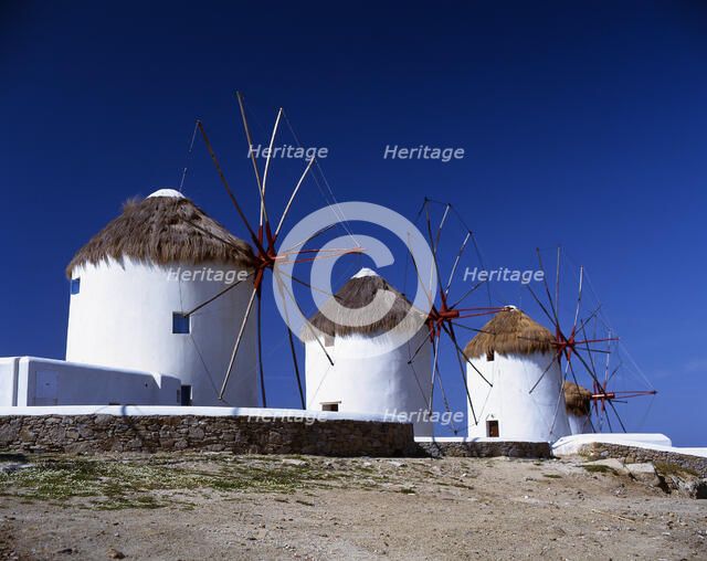 Mykonos, Greece, 2019. Creator: Ethel Davies.