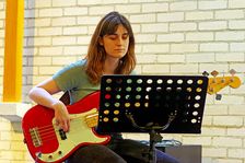 Myra Brownbridge, International Women’s Day, NJA Fundraiser, Baptist Church, Loughton, Essex, 2025. Creator: Brian O'Connor