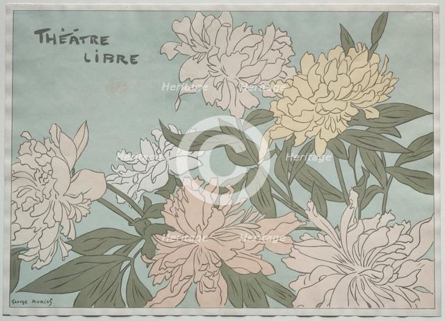 "Myrane" et "Les Chapons", 1890. Creator: Georges Auriol (French, 1863-1938); Eugene Verneau.
