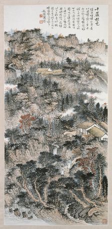 Myriad Autumn Peaks, 1883 - 1944. Creator: Xiao Sun