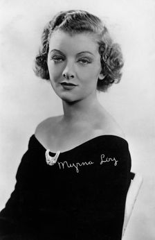 Myrna Loy (1905-1993), American actress, 20th century